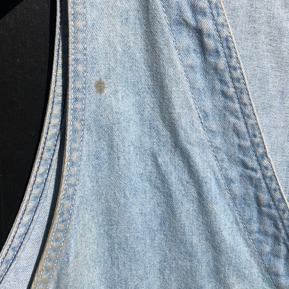 Vintage Button-Down Denim Dress - Picture 4 of 4